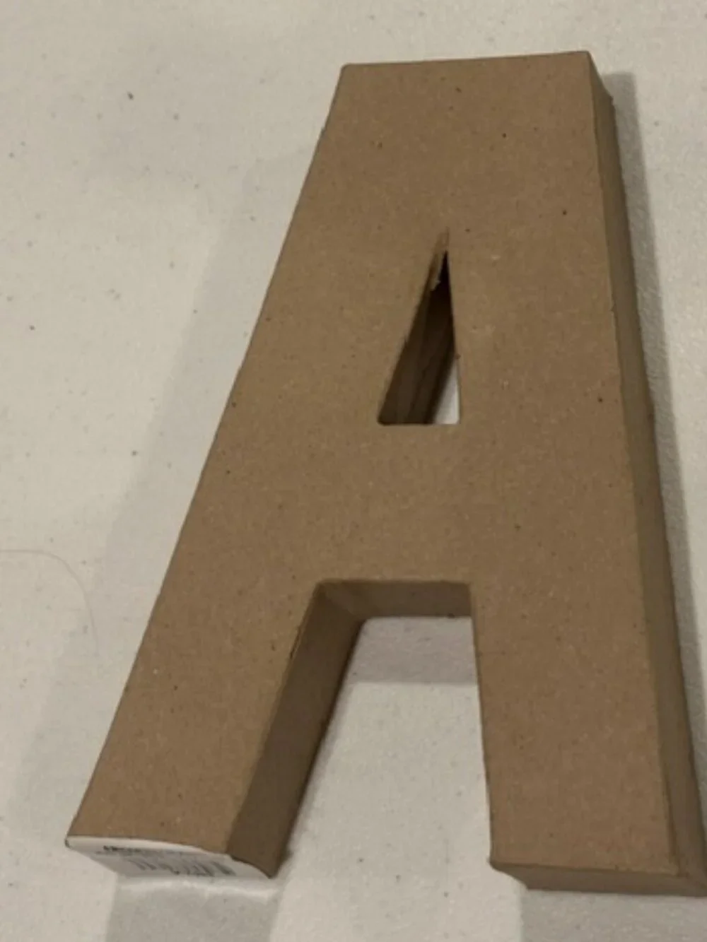 NEW Lot of TWELVE (12) Hobby Lobby Paper Mache Letters- 8 1/2